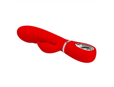 Wibrator króliczek Pretty Love Prescott czerwony 7 funkcji - 6