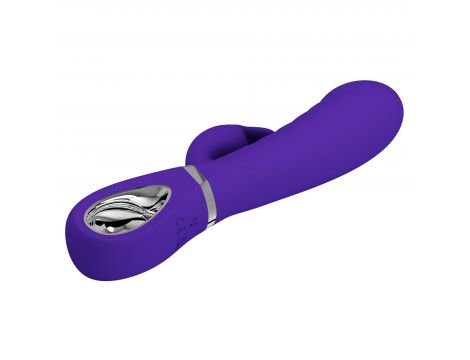 Wibrator króliczek silikonowy Pretty Love Prescott fioletowy 7 funkcji - 8