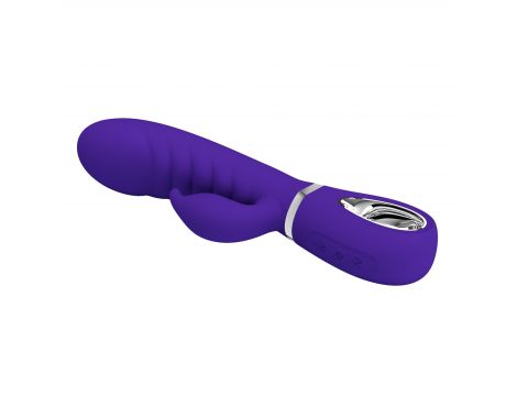 Wibrator króliczek silikonowy Pretty Love Prescott fioletowy 7 funkcji - 9