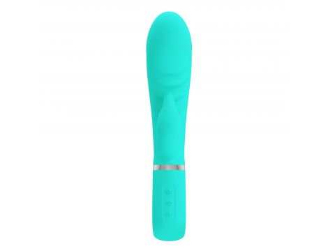 Miękki wibrator króliczek Pretty Love Prescott zielony 7 funkcji - 7