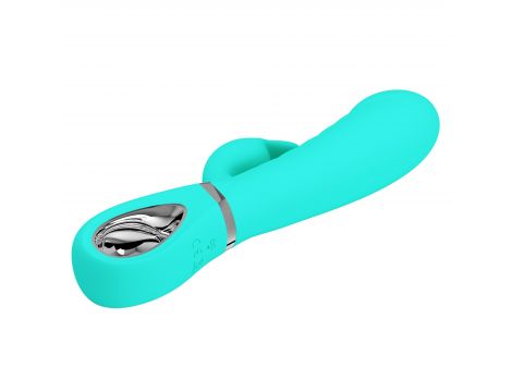 Miękki wibrator króliczek Pretty Love Prescott zielony 7 funkcji - 8