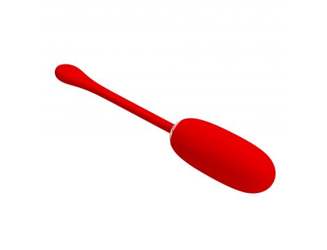 Jajko wibrujące bezprzewodowe Pretty Love Julius Egg czerwone 12 funkcji - 7