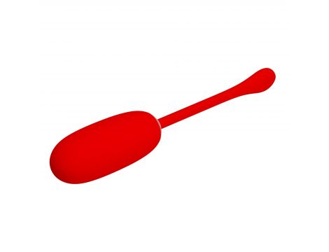 Jajko wibrujące bezprzewodowe Pretty Love Julius Egg czerwone 12 funkcji - 8