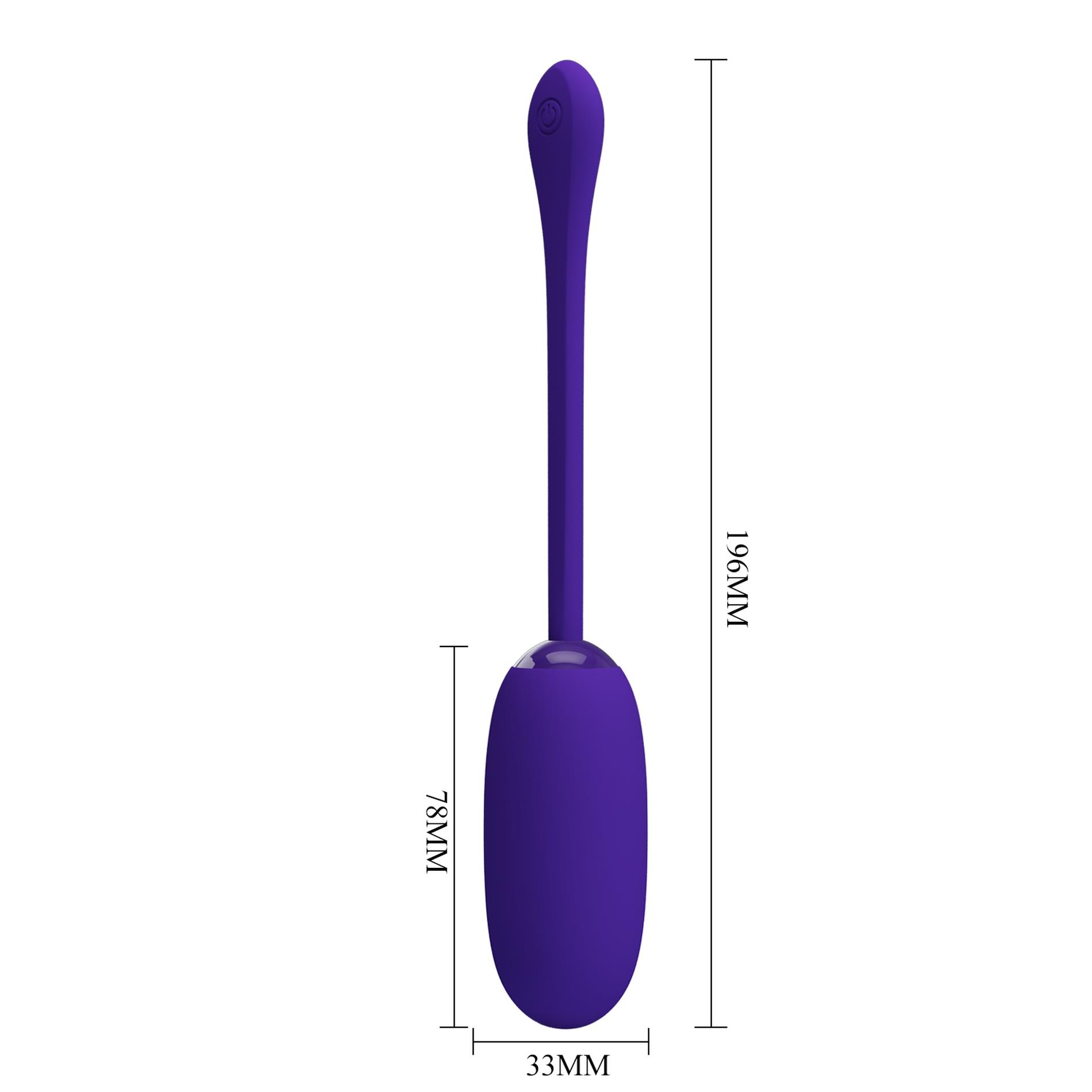 pretty love - julius egg purple 12 function vibrations