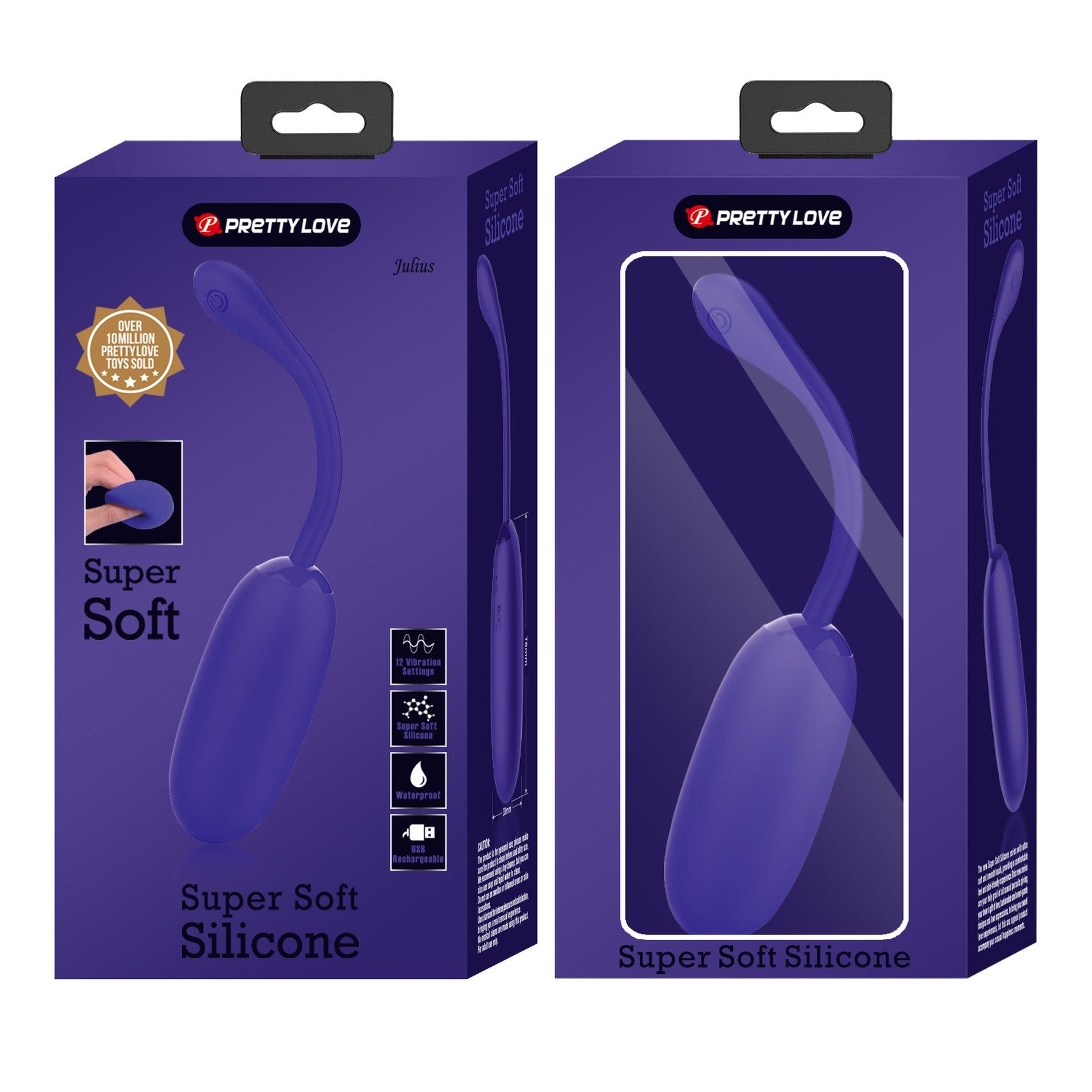 pretty love - julius egg purple 12 function vibrations