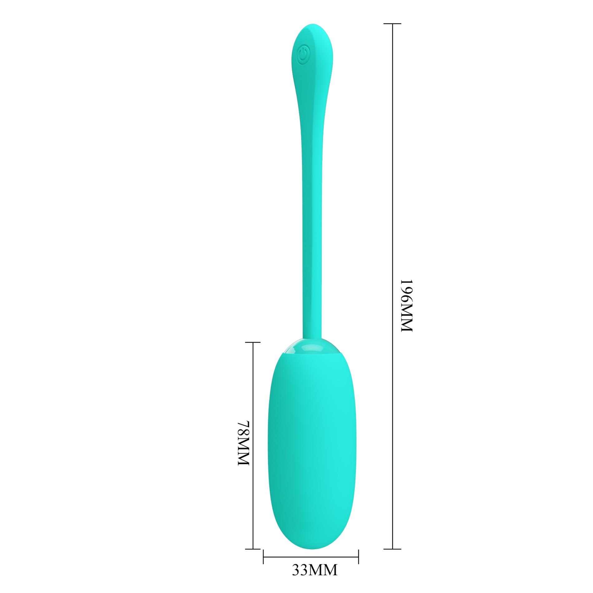 pretty love - julius egg green 12 function vibrations