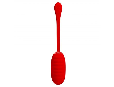 Bezprzewodowe jajko wibrujące Pretty Love Kirk Egg czerwone 12 funkcji - 5