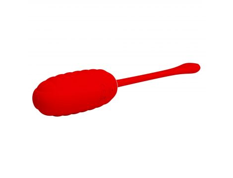 Bezprzewodowe jajko wibrujące Pretty Love Kirk Egg czerwone 12 funkcji - 6