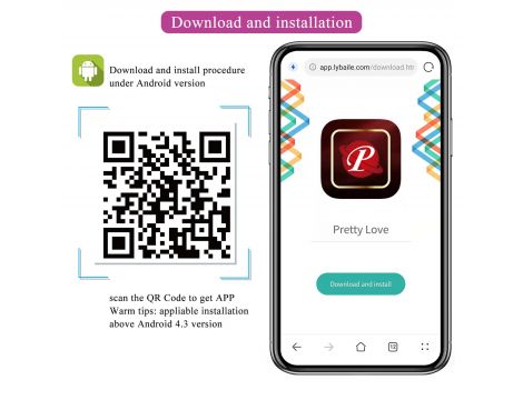 Jajko wibrujące Pretty Love Casper fioletowe 12 trybów app USB - 9