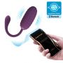 Jajko wibrujące Pretty Love Casper fioletowe 12 trybów app USB - 3