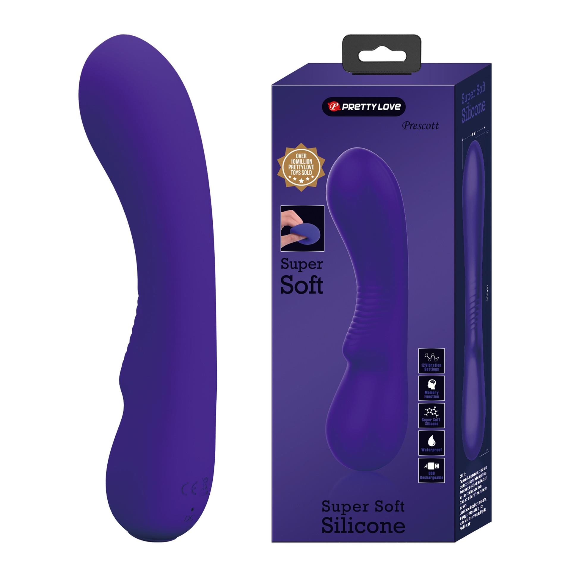 Pretty Love - Prescott Purple 12 Vibration Functions Memory Function