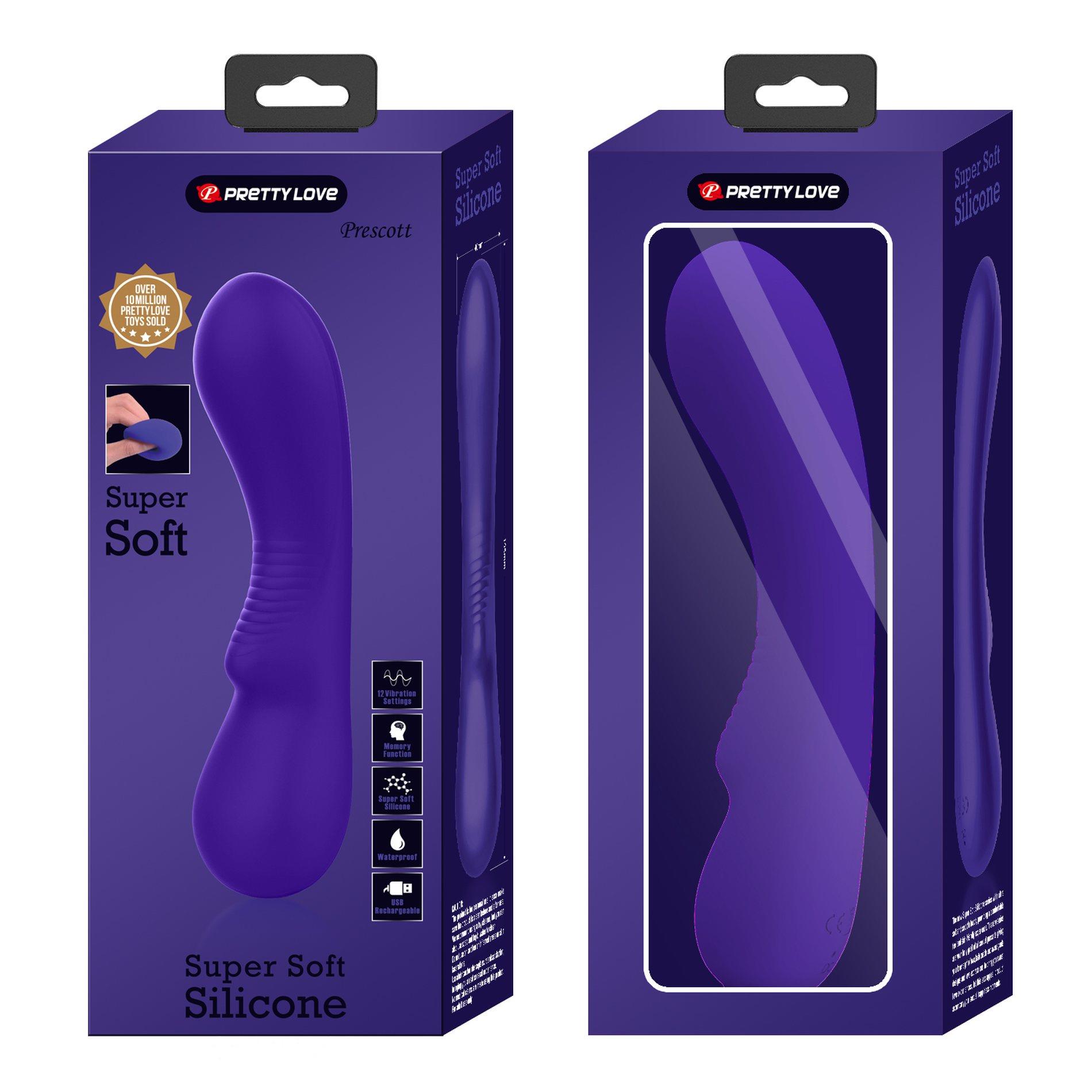 Pretty Love - Prescott Purple 12 Vibration Functions Memory Function