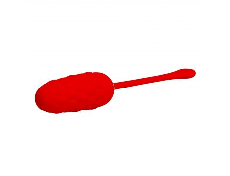 Jajko wibrujące silikonowe Pretty Love Marina Egg czerwone 12 funkcji - 6