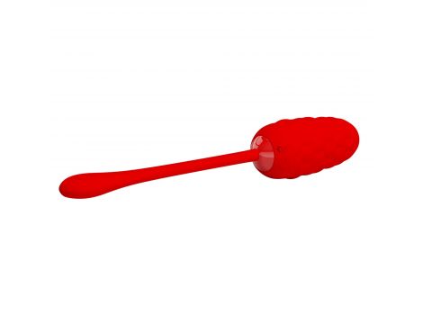 Jajko wibrujące silikonowe Pretty Love Marina Egg czerwone 12 funkcji - 7