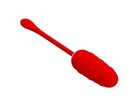 Jajko wibrujące silikonowe Pretty Love Marina Egg czerwone 12 funkcji - 9