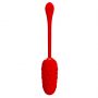 Jajko wibrujące silikonowe Pretty Love Marina Egg czerwone 12 funkcji - 6