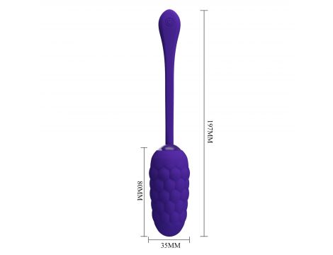 Pretty Love Marina Egg Fioletowe 12 Funkcji Wibracji - 10