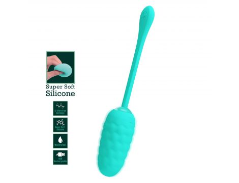 Jajko wibrujące Pretty Love Marina Egg zielone 12 funkcji - 3