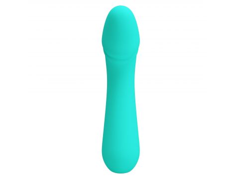 Wibrator punktu G silikonowy Pretty Love Cetus zielony 12 funkcji - 7