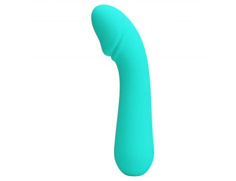 Wibrator punktu G silikonowy Pretty Love Cetus zielony 12 funkcji - 8