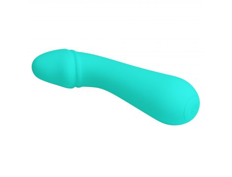 Wibrator punktu G silikonowy Pretty Love Cetus zielony 12 funkcji - 10