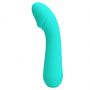Wibrator punktu G silikonowy Pretty Love Cetus zielony 12 funkcji - 9