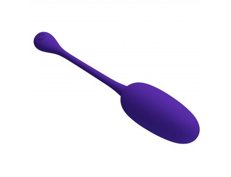 Jajko wibrujące silikonowe Pretty Love Knucker fioletowe 12 funkcji - 7