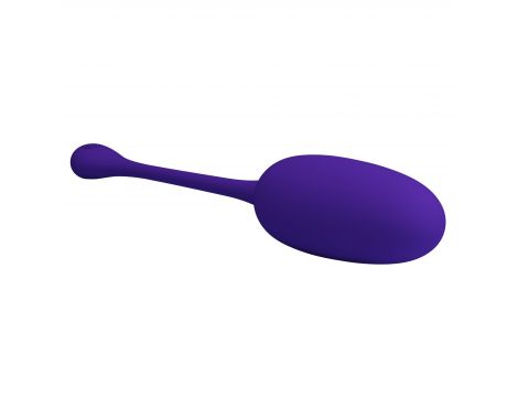 Jajko wibrujące silikonowe Pretty Love Knucker fioletowe 12 funkcji - 9