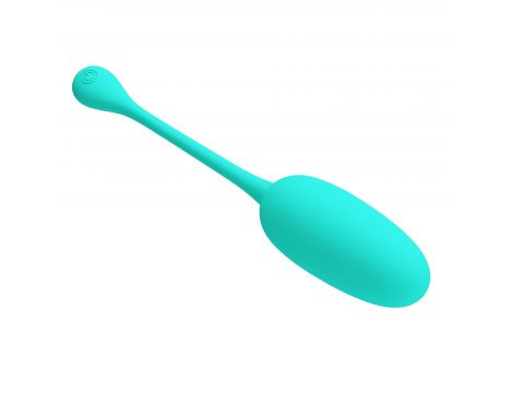 Silikonowe jajko wibrujące Pretty Love Knucker zielone 12 funkcji - 6