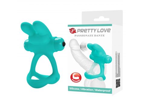 Pierścień erekcyjny wibrujący Pretty Love Passionate Dante 10 funkcji