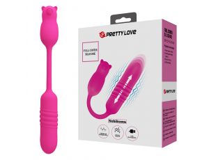 Stymulator łechtaczki Pretty Love Nobikuma silikonowy 3 wibracje 3 pulsacje