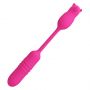 Stymulator łechtaczki Pretty Love Nobikuma silikonowy 3 wibracje 3 pulsacje - 4
