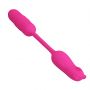 Stymulator łechtaczki Pretty Love Nobikuma silikonowy 3 wibracje 3 pulsacje - 6