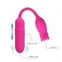 Stymulator łechtaczki Pretty Love Nobikuma silikonowy 3 wibracje 3 pulsacje - 8