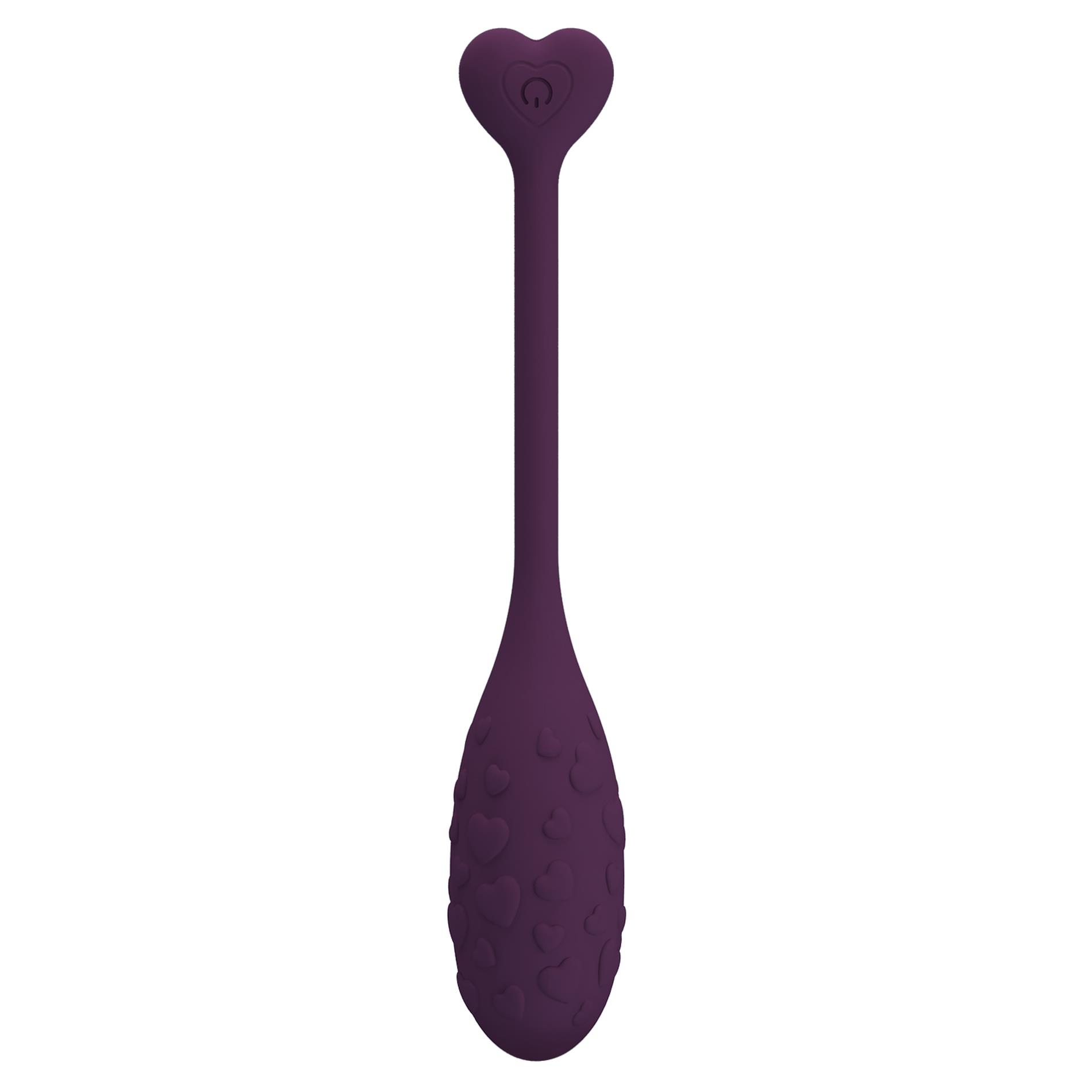 pretty love - fisherman purple, 12 vibration functions mobile app remote