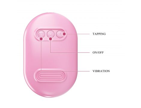 Wibrujące jajko Pretty Love Magic Box różowe 12 wibracji 7 stukania USB - 6