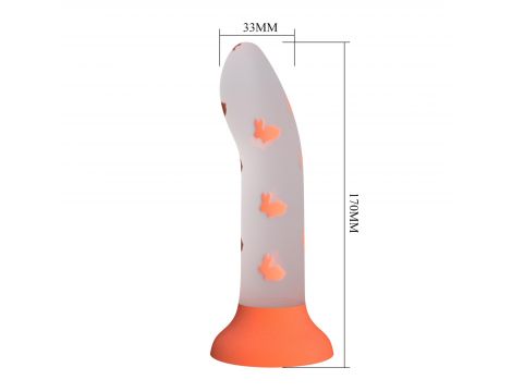 Dildo analne świecące Pretty Love Magical Nightfall z przyssawką - 7