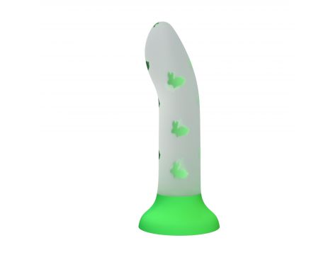 Dildo analne świecące silikonowe Pretty Love z przyssawką - 5
