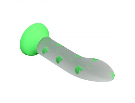 Dildo analne świecące silikonowe Pretty Love z przyssawką - 6
