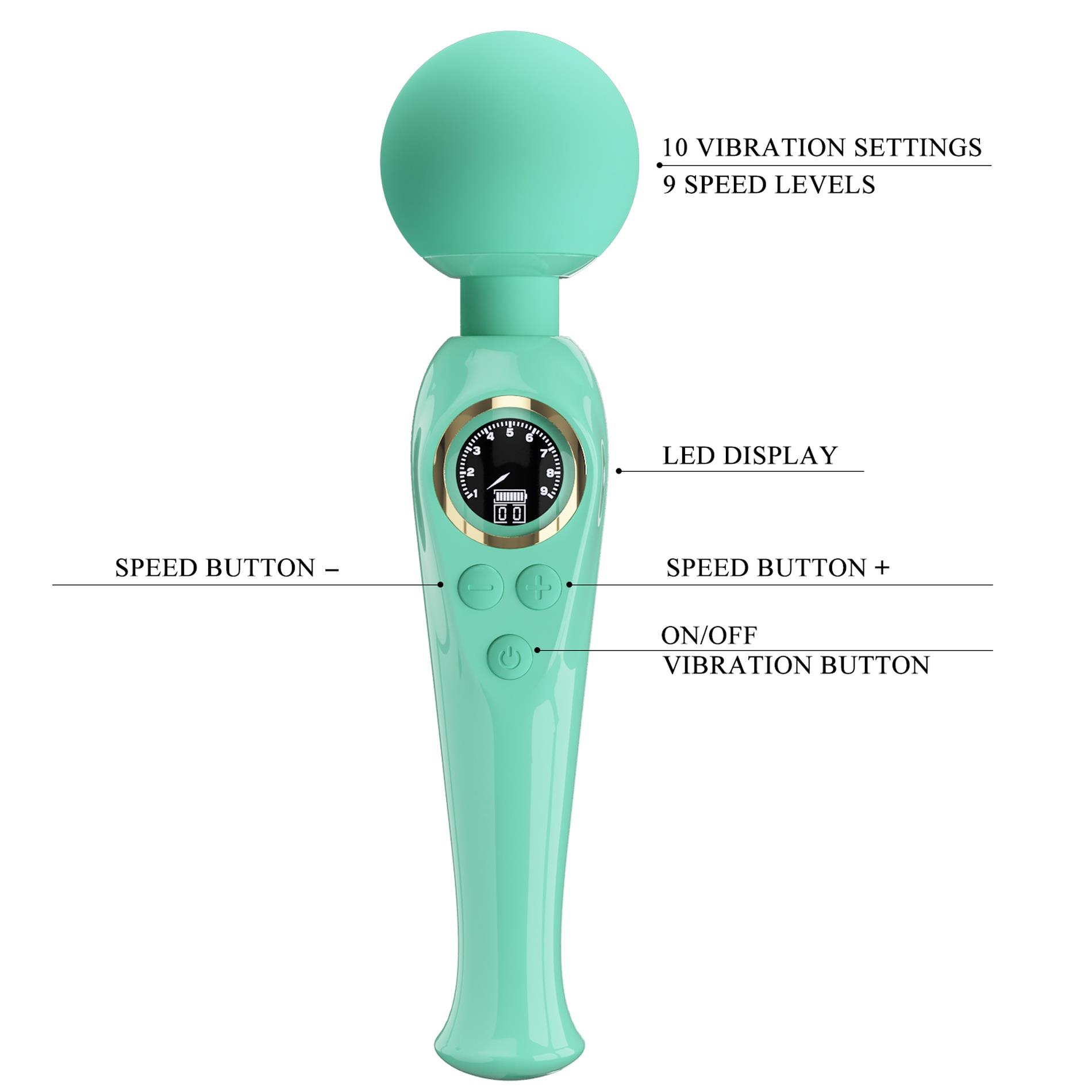 pretty love - skyler green, 10 vibration functions 9 speed levels