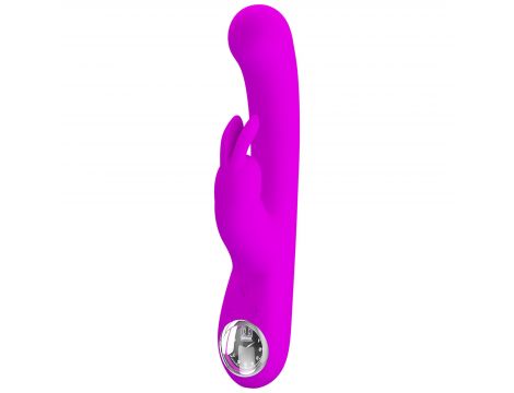 Wibrator króliczek silikonowy Pretty Love Lamar fioletowy 10 funkcji - 4