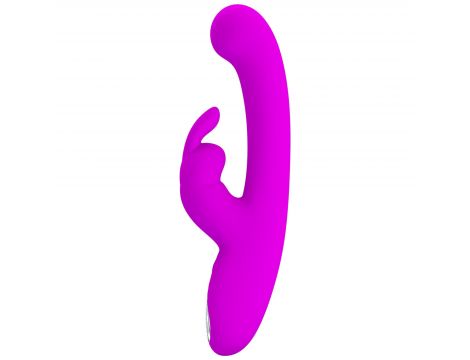 Wibrator króliczek silikonowy Pretty Love Lamar fioletowy 10 funkcji - 7