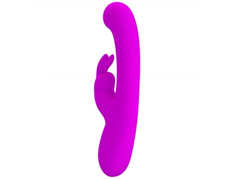Wibrator króliczek silikonowy Pretty Love Lamar fioletowy 10 funkcji - 8