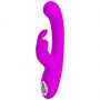 Wibrator króliczek silikonowy Pretty Love Lamar fioletowy 10 funkcji - 3