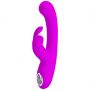 Wibrator króliczek silikonowy Pretty Love Lamar fioletowy 10 funkcji - 7