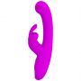 Wibrator króliczek silikonowy Pretty Love Lamar fioletowy 10 funkcji - 8