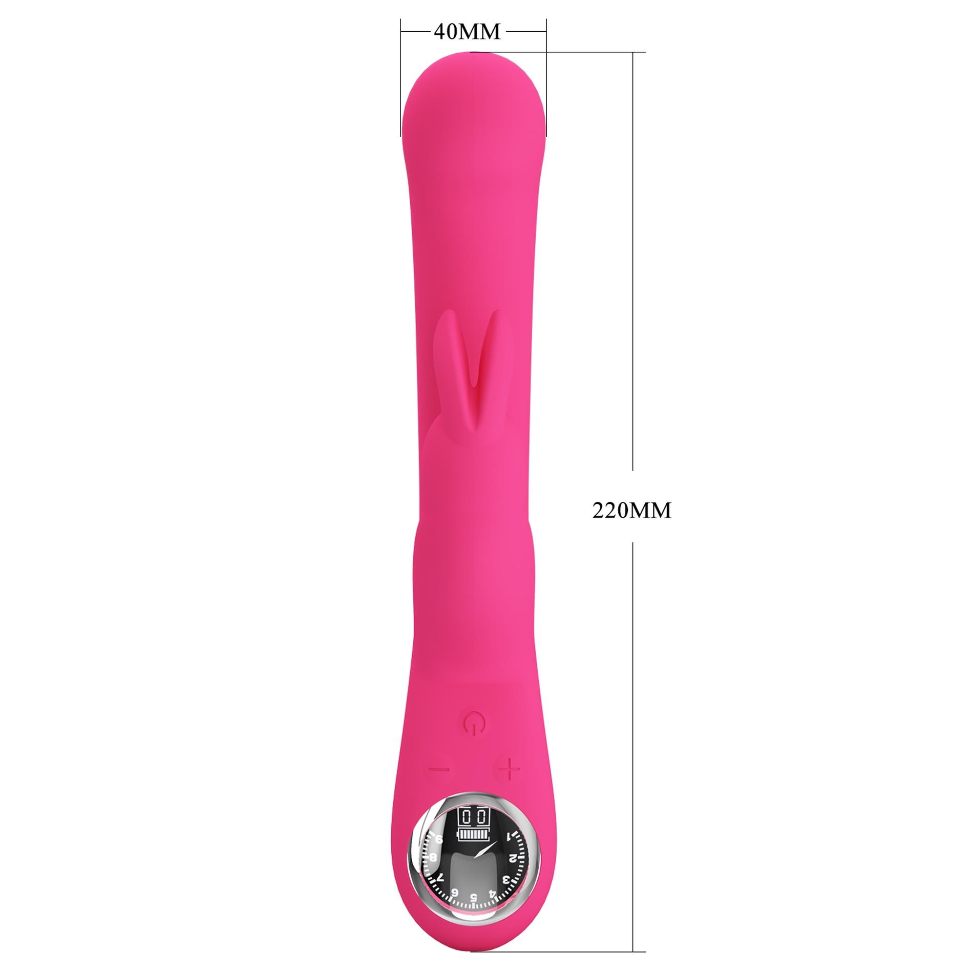 pretty love - lamar pink, 10 vibration functions 9 speed levels