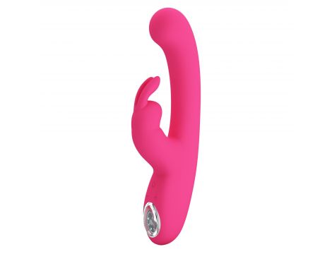 Wibrator króliczek Pretty Love Lamar różowy ekran LCD - 5