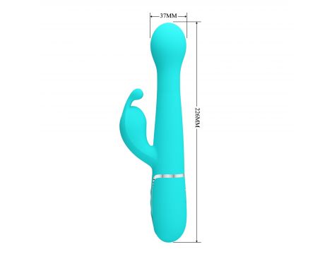 Wibrator króliczek Pretty Love z 7 wibracjami 4 pchnięciami 4 rotacjami - 9