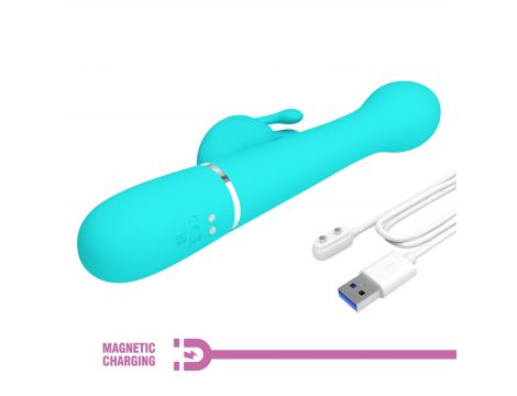Wibrator króliczek Pretty Love z 7 wibracjami 4 pchnięciami 4 rotacjami - 11